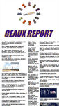 Mobile Screenshot of geauxreport.com